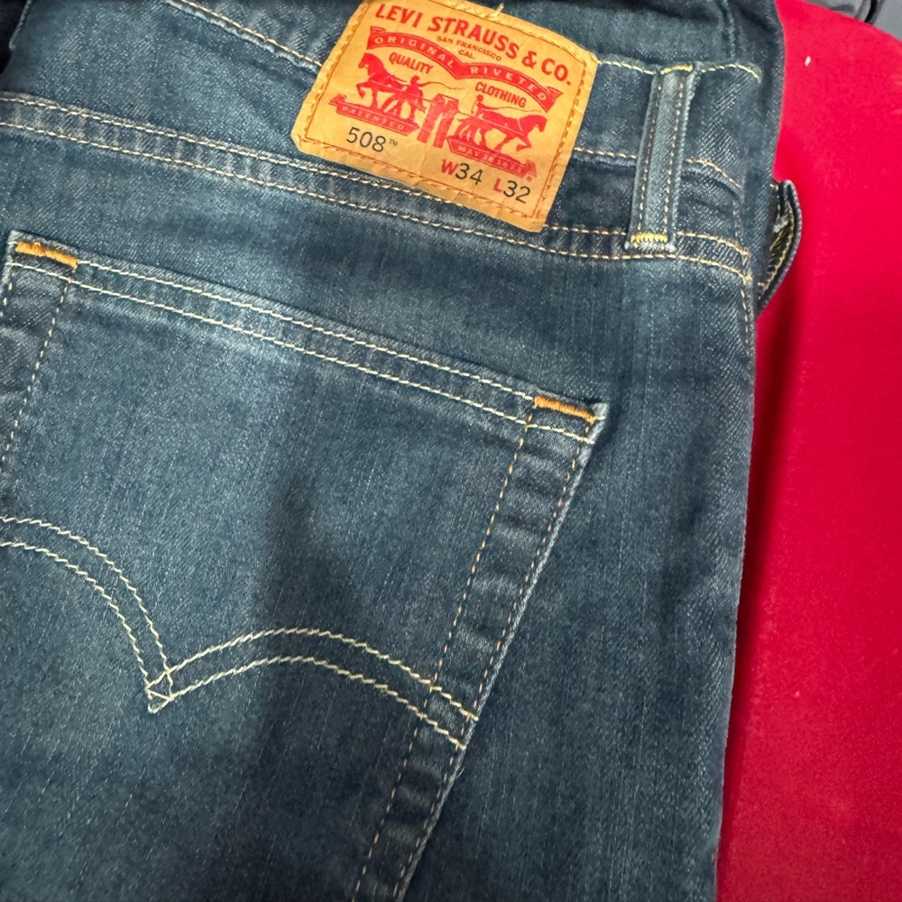 Levi's Men's Straight Jeans - Dark Blue